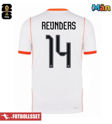 Nederländerna Tijjani Reijnders #14 Bortatröja VM 2026 Kortärmad